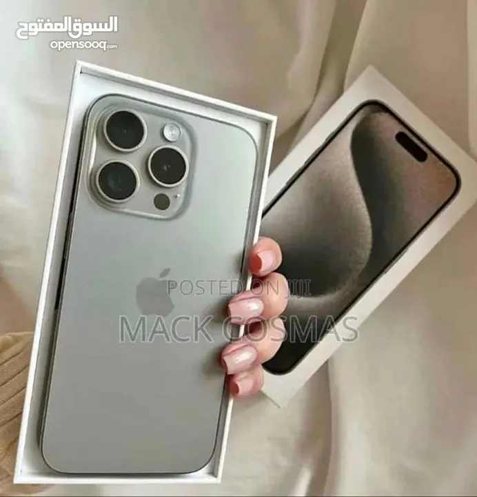 *عروض على الاحدث والمميز... احدث اصدار ايفون 15 بروماكس *Iphone 15 Promax *