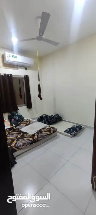 2BR FLAT FOR RENT FURNISHED - AC INTERNET BALCONY (without EWA)