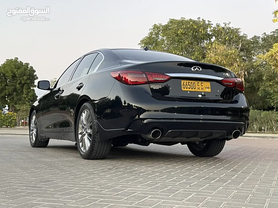 انفنتي Q50 نظيف جدا بممشى بسيط