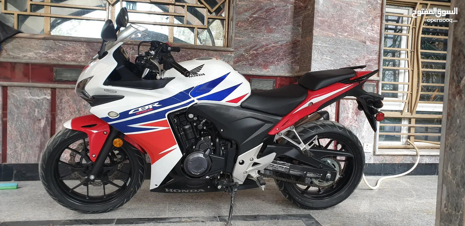 دراجة بطح هوندا cbr 500r موديل 2014