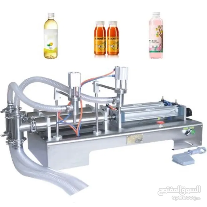 ماكينة تعبئة سوائل نصف اوتوماتيك