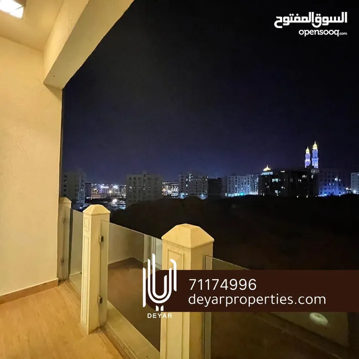 Amazing 2BHK and 3 bathroom + store in rimal 1 with balcony 2 min away from mall of Oman