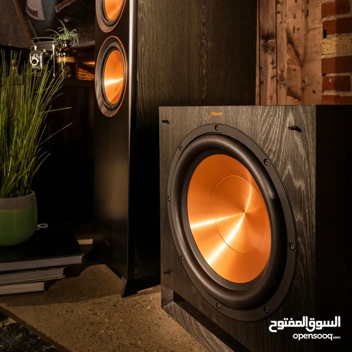 Experience deep, powerful bass with the Klipsch SPL-120, a 12-inch, front-firing, long-throw Ceramet