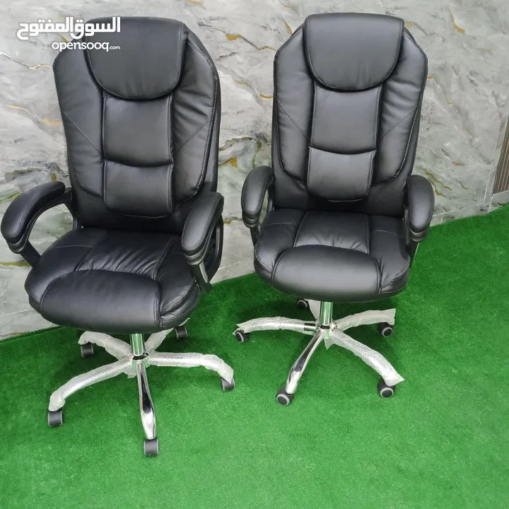 تميز بجلستك و خليها كلها راحة كراسي مدير موديل 2025 متانه عالية جلد برازيلي مكفول والسعر ببلاااااش