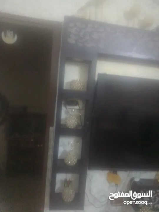 ديكور ارابيسك مضيء حول الشاشة اربع قطع حرف L