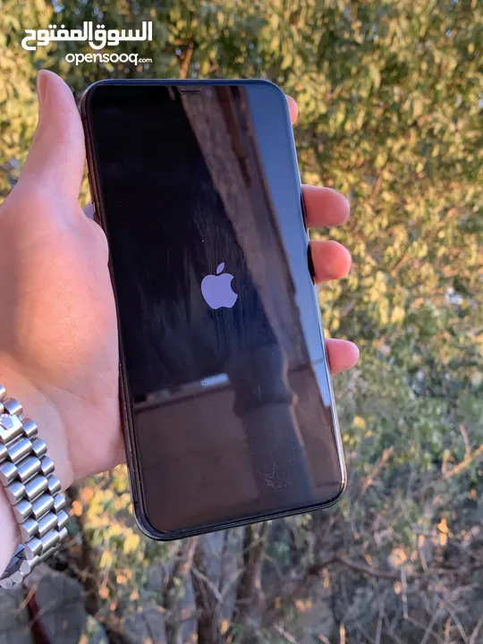 ايفون 11 برو ماكس 256 جيجا بطارية 100٪؜ نموذج M مغير بطارية فقط فش اشي تاني مغير جهاز مرتب
