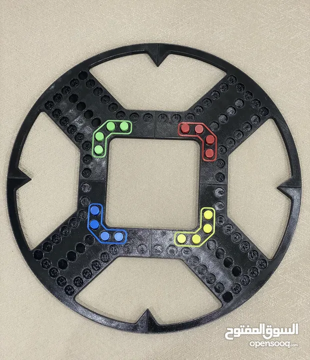 Jackaroo board 4 players 3D printed لعبة جاكارو 4 لاعبين بلاستيك مصنوع بتقنية الطباعة ثلاثية الابعاد