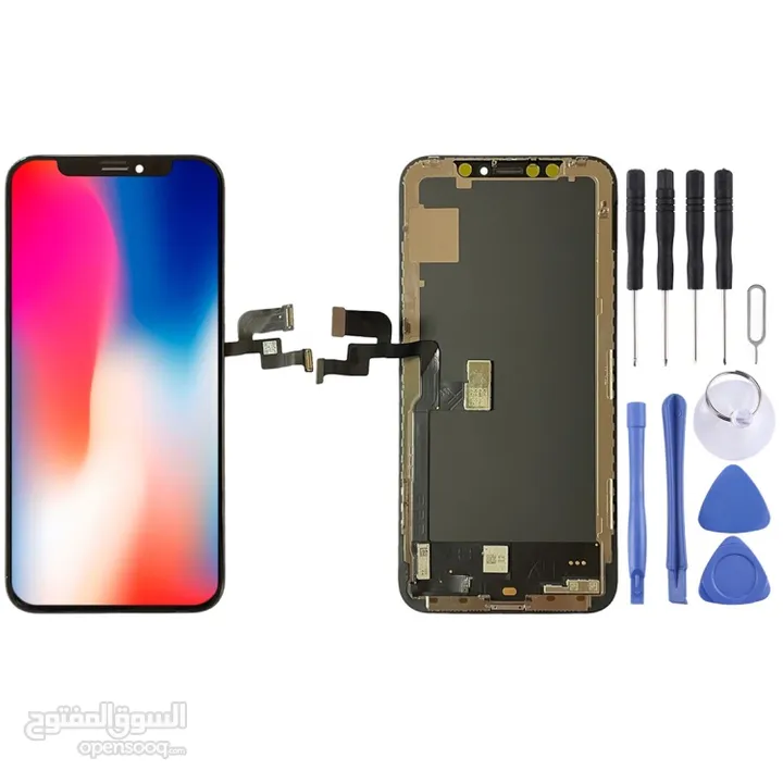 ‎شاشة IPHONE X  نوع GX OLED نخب الأول  .