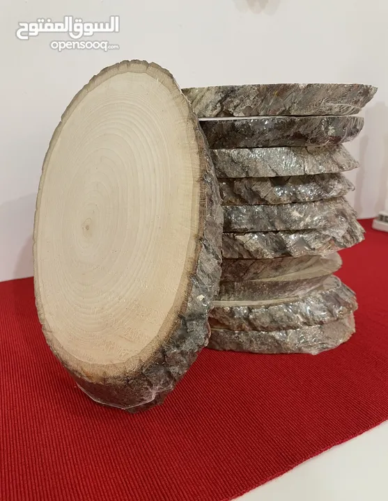 Oval Wooden Centerpieces Made in USA