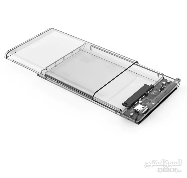 3.1USB Type C SATA HDD Hard Drive Enclosure حاضنة هارد درايف شفافة