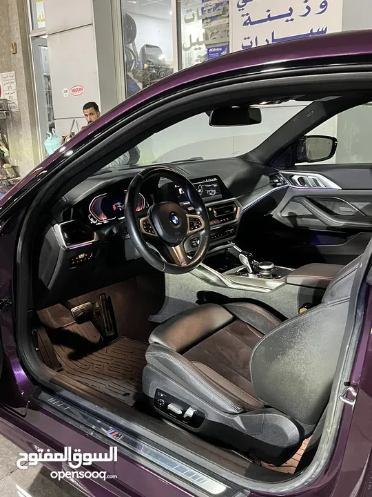 Bmw G22 4 series Coupe 2022  kit M interior/exterior Low Mileage 11000km  وارد.               اوروبي
