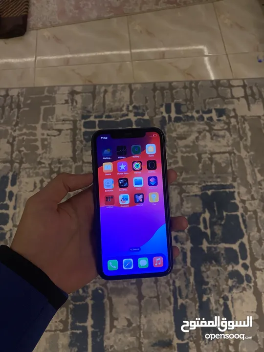 Iphone 11 مش مفتوح مساحه 64 بطاريه 73 مكاني اكتوبر