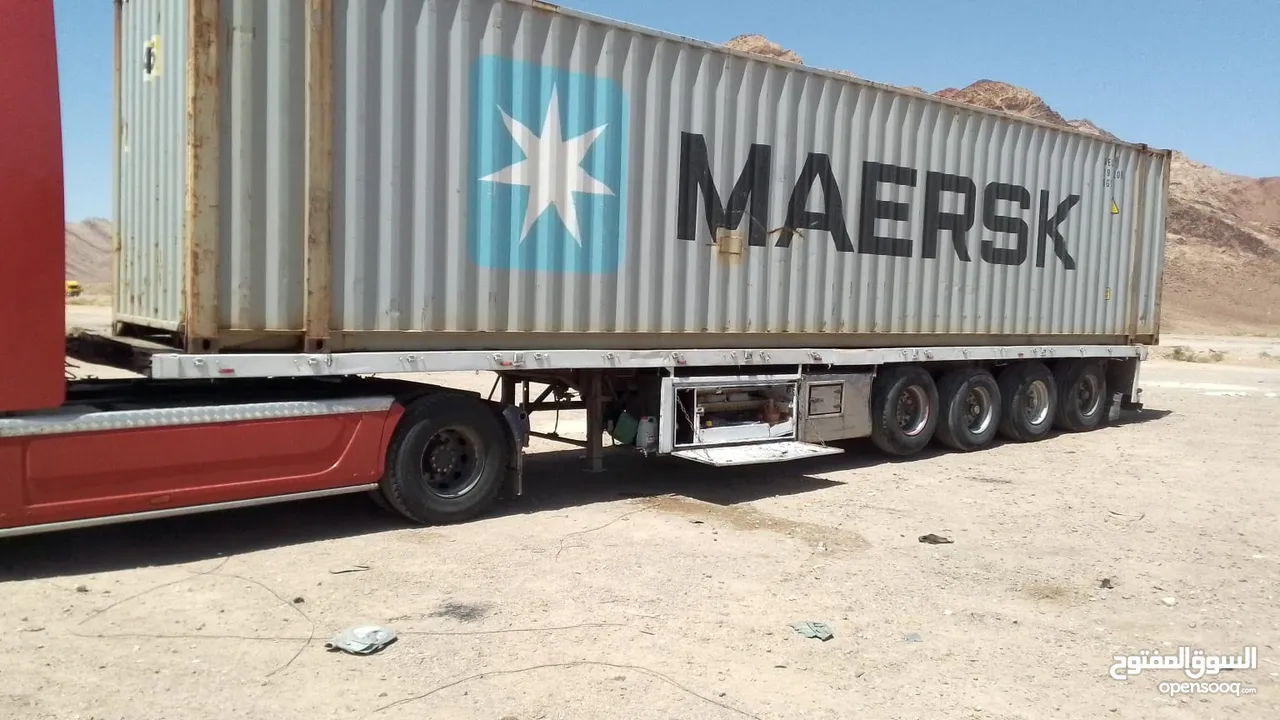 عرباي سطحه طول 13و60  اربع محاور عجل عجل بي بي  الرابع شيال  .. طابات