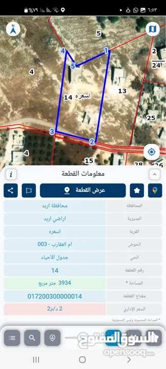 منزل عضم على دلم ارض للبيع