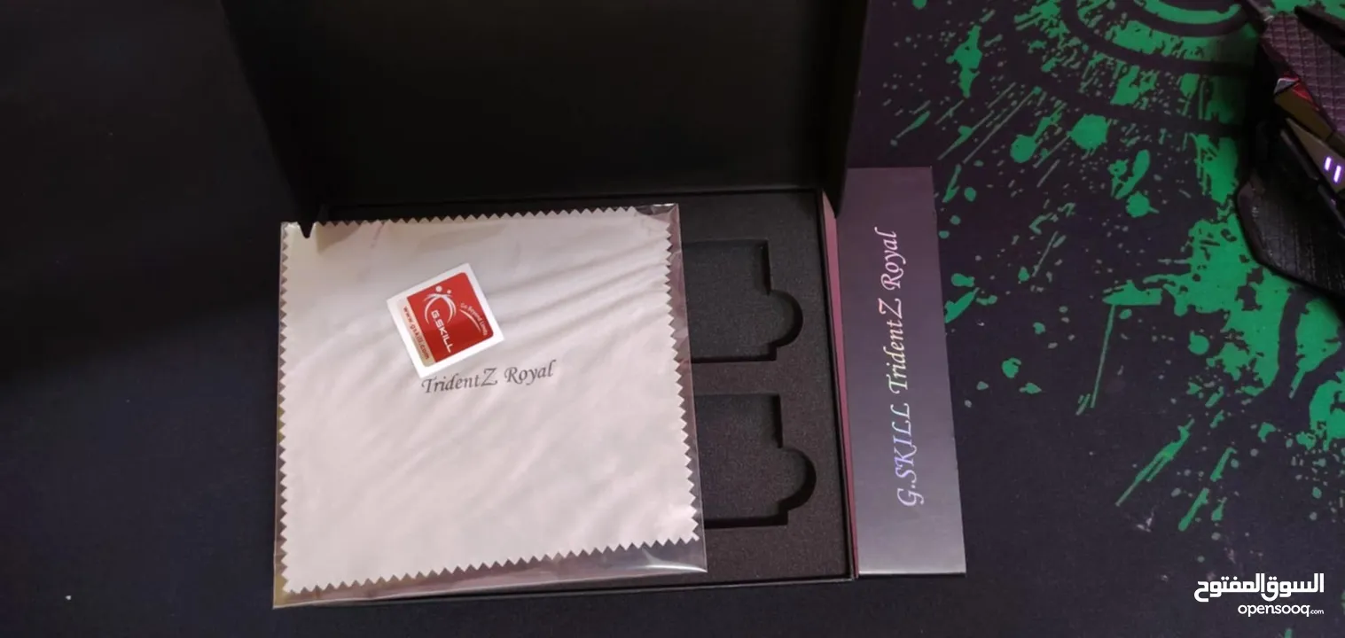 رام G.Skill Trident Z Royal Silver 16GB (2*8) 3200 mhz الملكي
