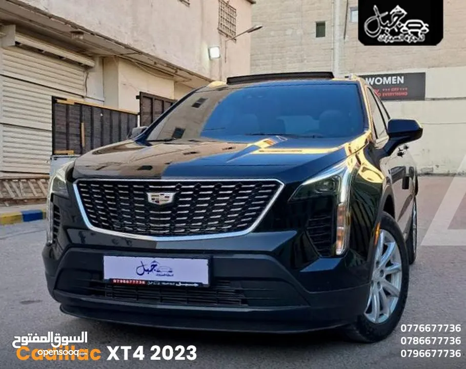 كاديلاك XT4 2023 اعلى صنف فحص كفالة الشركه كاش أو أقساط