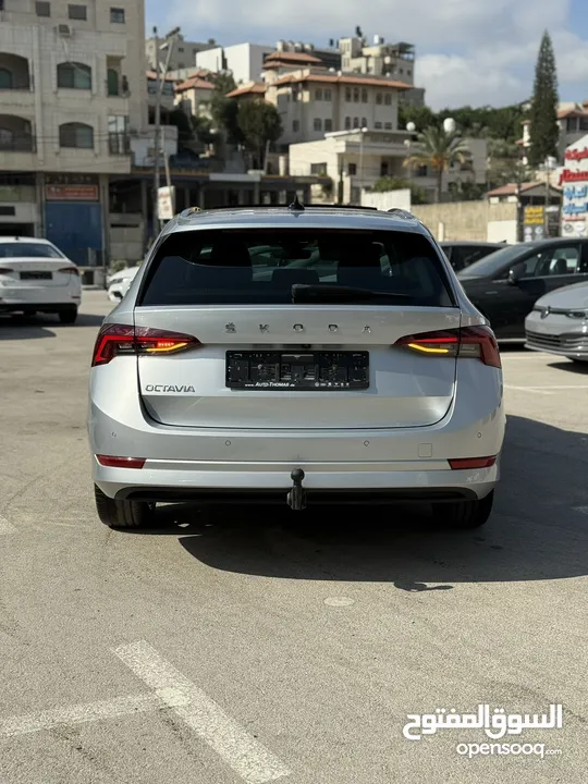 سكودا اوكتافيا ستيشن ترخيص 2022 محرك 2000 ديزل حصان 150