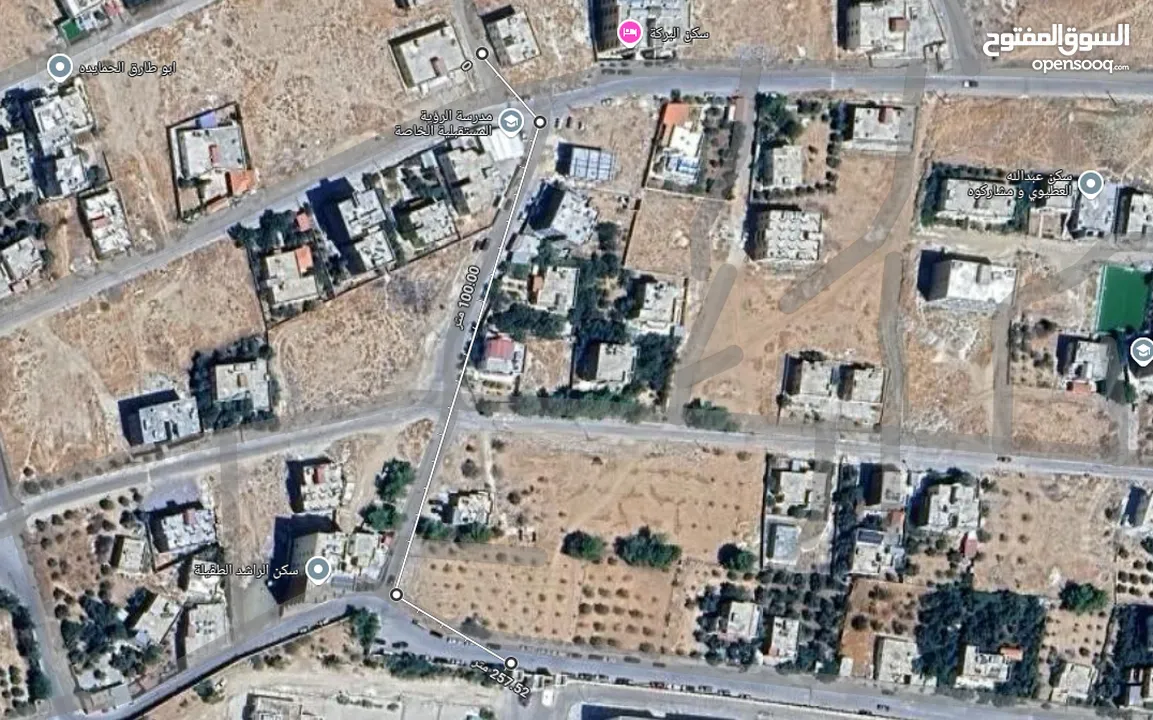 سكن طلاب مجاور لجامعة الطفيلة التقنية للبيع