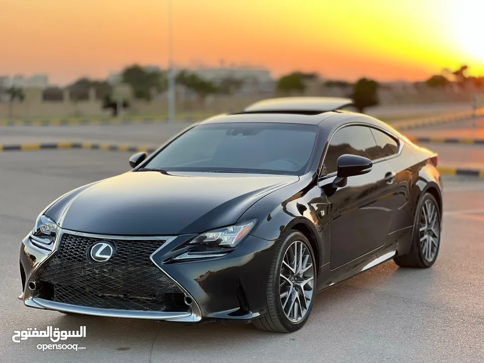 لكزس كوبيه RC350 F sport موديل 2018