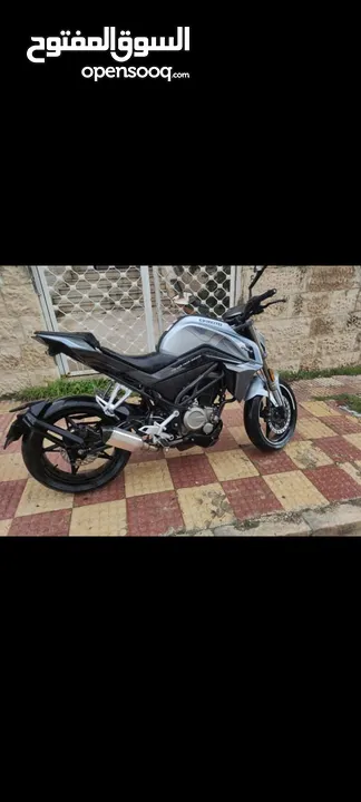 دراجة cf 250 نضيفه