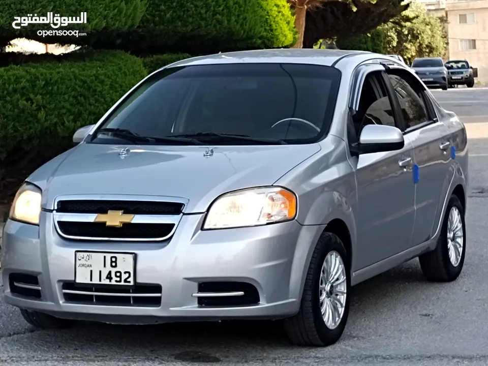 شفروليه افيو اوتوماتيك 2011 توب نظافة بسعرررر مميززز محرك 1600cc دهان جديد ترخيص سنه