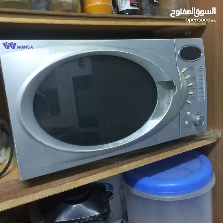 ميكرويف مستعمل نوع وناسا لون سلفر