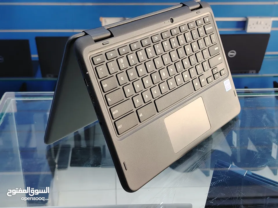 Dell chrome book 4gb and 32gb Touch and x360 Type-c charger only 26 riyal