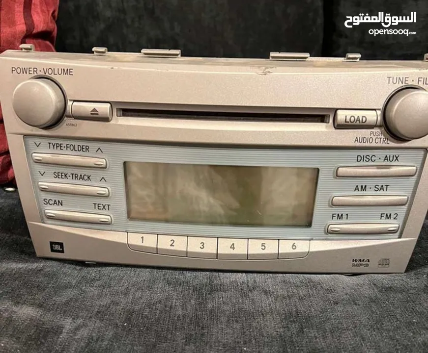 مسجل كامري 2009 JBL بحاله ممتازه شغال 100%