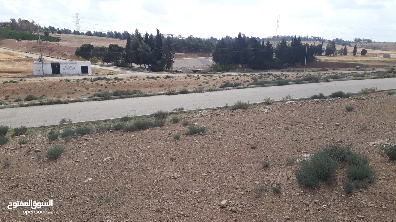 أرض للبيع في القسطل من المالك على شارعين ضمن مشروع بوابة عمان تبعد عن جسر 2 كلم
