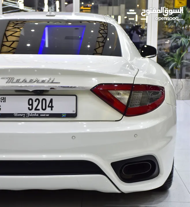 Maserati GranTurismo Sport ( 2018 Model ) in White Color GCC Specs