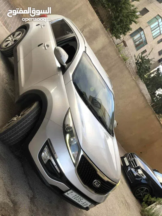 سبورتاج 2015 في الرخصة فل ما عدا فتحة فحص نخب دهان 3 قطع فقط للبيع ع الكاش فقط او بدل