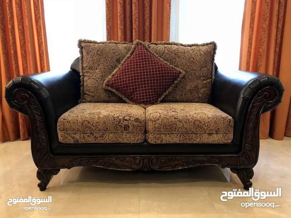 طقم أستوريا من ميداس جلد