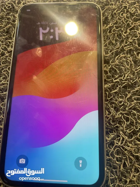 2 ايفون 11 واحد بطاريه 77 64 جيجا واحد بطاريه 75 128جيحا مع شاحن اصلي وكفر حمايه ولزقه وكفر