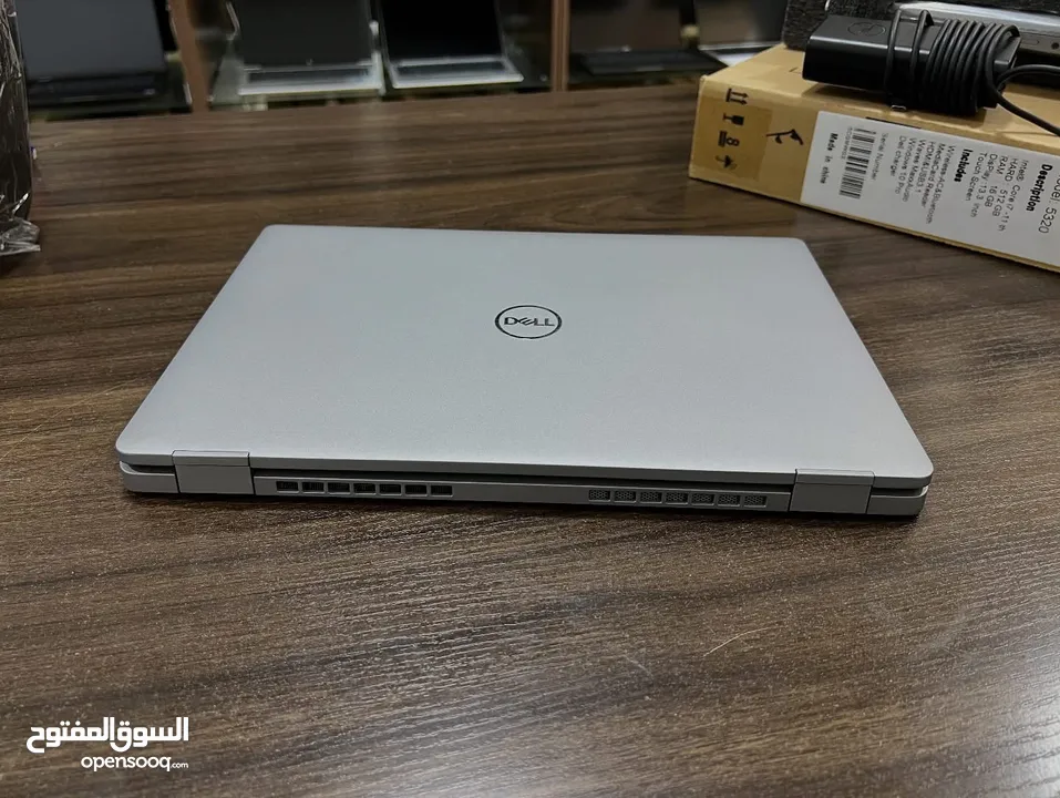 لابتوب ديل لاتيتيود جيل 11 معالج core i7 شاشة لمس لون سلفر مميز بصمة للوجه  Ram 16 - SSD 512