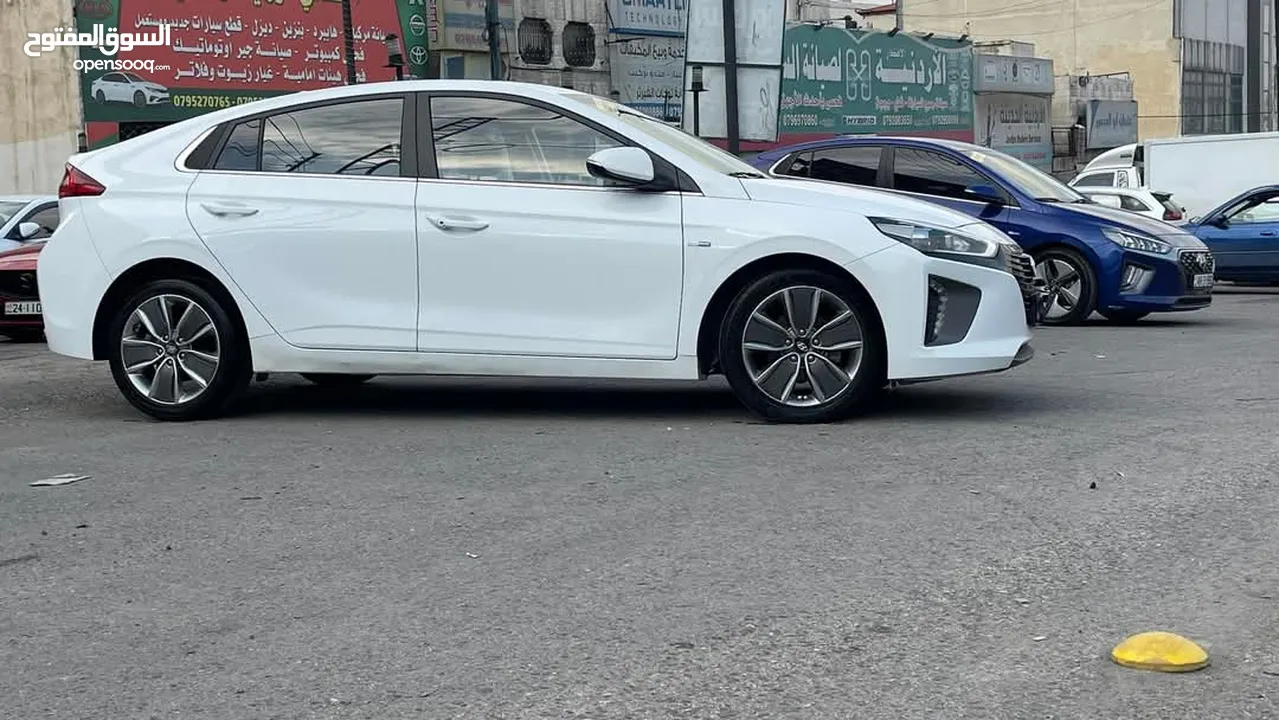 هيونداي ايونيك 2018  هايبرد مواصفات خاصه جمرك حديث تب نظافه