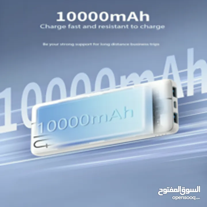 WIWU Power Bank 10000 mAh Dual USB  Type-C Output White -NEW -MEAGByte