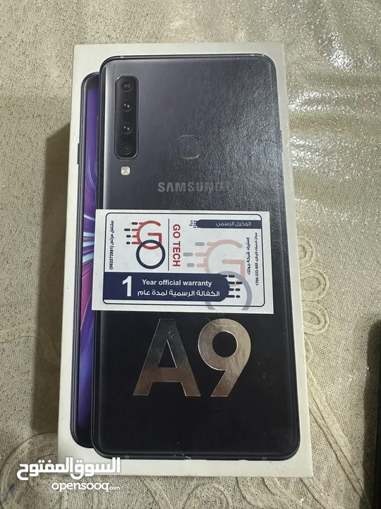 سامسونج A9 للبيع شبه جديد شريحتين سعرر مرتب