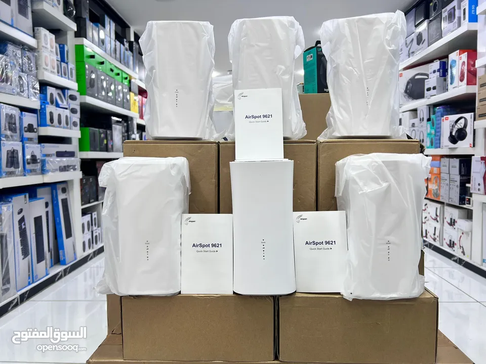 راوتر AirSpot 5G يفتح على جميع انواع الشرائح