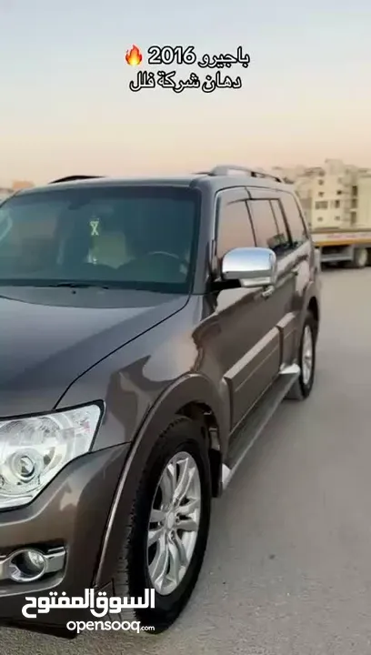 جيب باجيرو 2016 فل الفل دهان شركه يد اولى