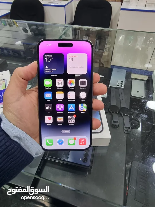 iPhone 14 pro max 128 جيجا شرق الأوسط