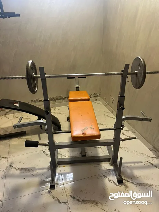 جهاز اثقال وحديد