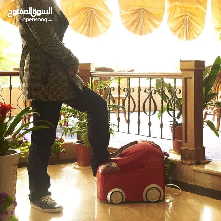 آلة تنظيف وملمعة أحذية كهربائية أوتوماتيكية بمستشعر تلقائي وبمحركين مزدوجين JTKDL