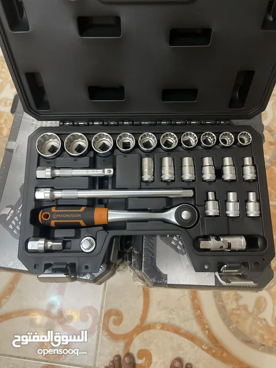 MAGNUSSON 25 PIECE SOCKET SET HEAVY DUTY TOOLS SET FOR SALE!!!! Brand New Sealed Box Made In UK