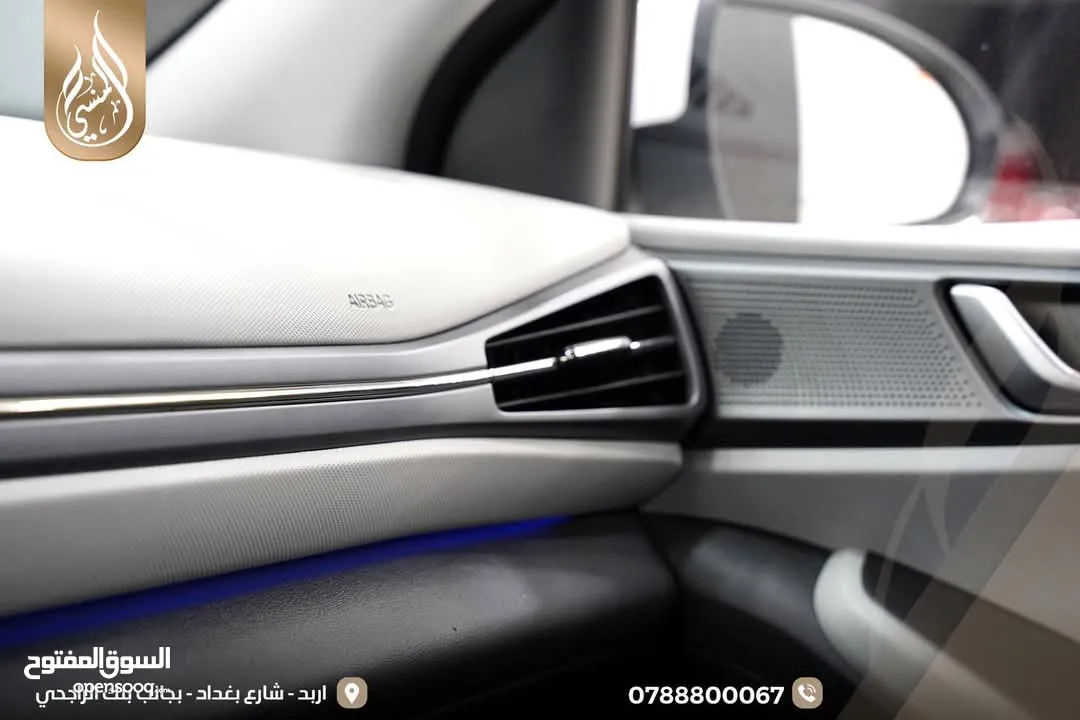 هيونداي ايونك Q 2020 وارد كوري فل كامل اعلى صنف مع فتحه فحص كامل بدون ملاحظات بحالة الوكاله