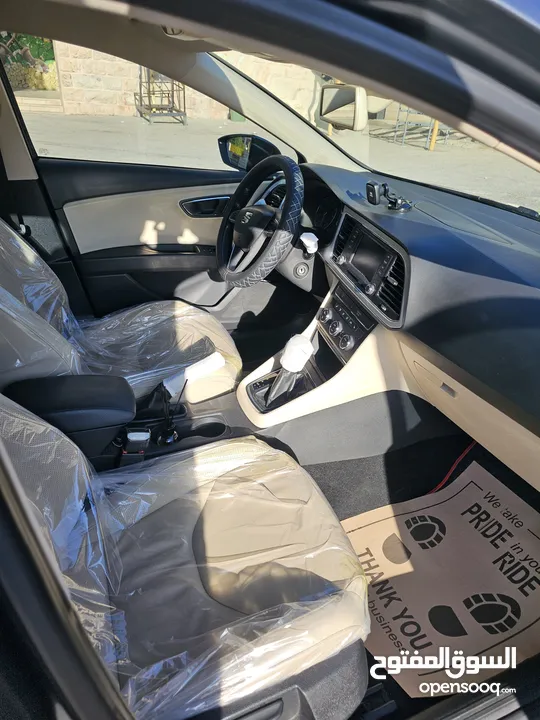 سيات ليون FR بسعر حرق كاش 63000 شيقل موديل 2014 ماتور 1200 تيريو بنزين فل اضافات ما عدا فتحة سقف