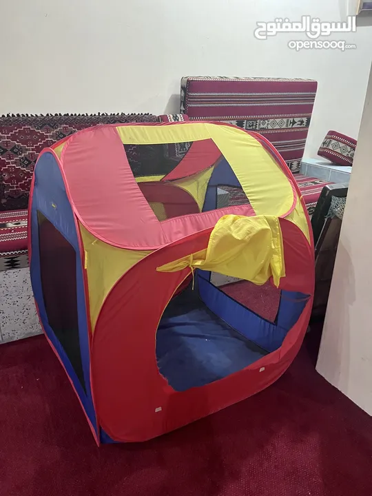 Kid’s Tent 1500 KD/ STUDY TABLE 2500KD/ Swing 2 KD/ Pack of Ball 1KD