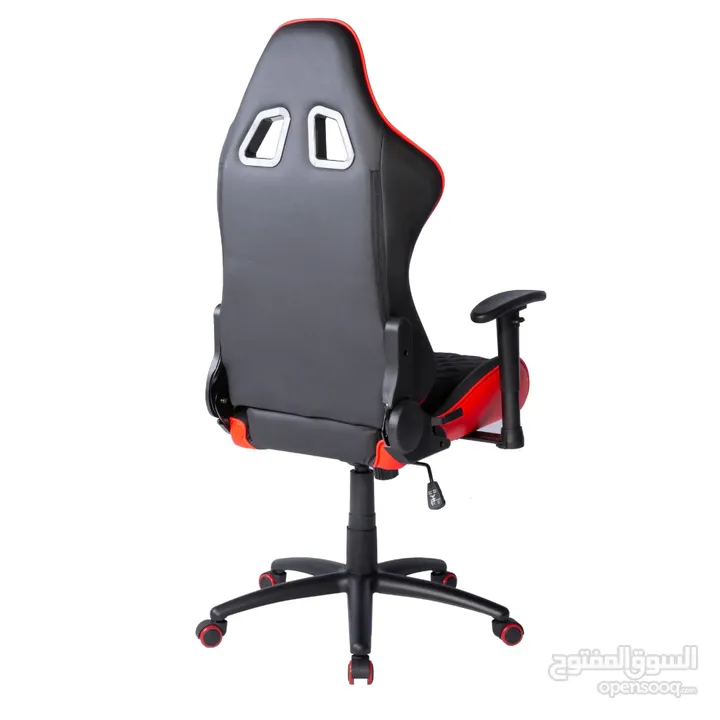 Redragon KING OF WAR C601 GAMING CHAIR-black-red كرسي ريدراجون أصلي مكفول اسود واحمر