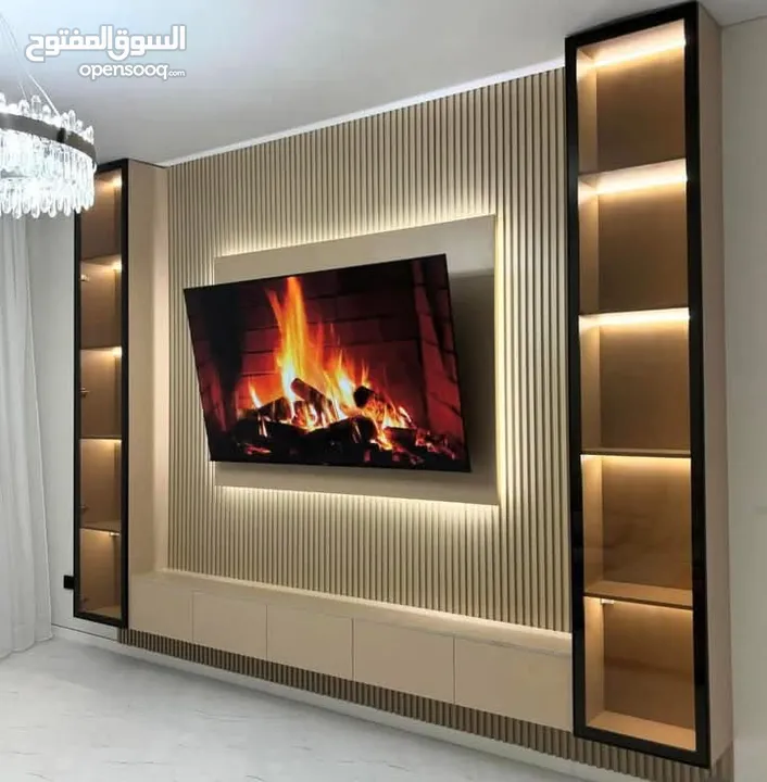 بديل الرخام وبديل الخشب وبديل الحجر والقرميد والفاير بليس وجبسن بورد وبديل الشيبورد ورق جدران