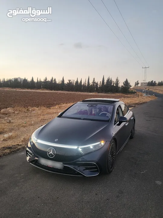 مرسيدس بنز EQS 450 + بحالة الوكالة وكفالة الوكالة