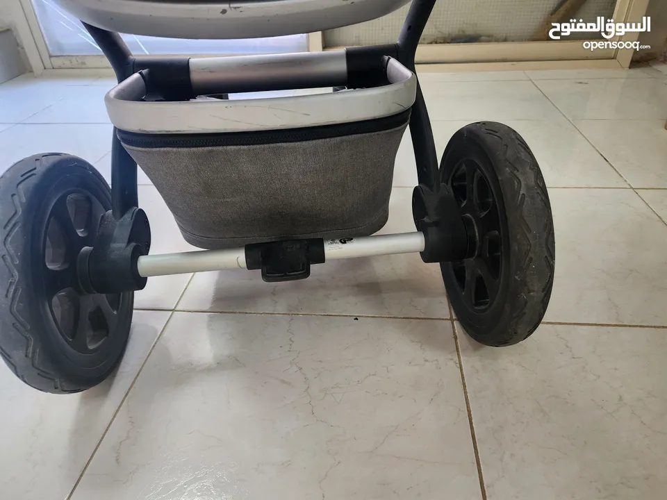 عربة أطفال مستعملة للبيع used stroller for sale